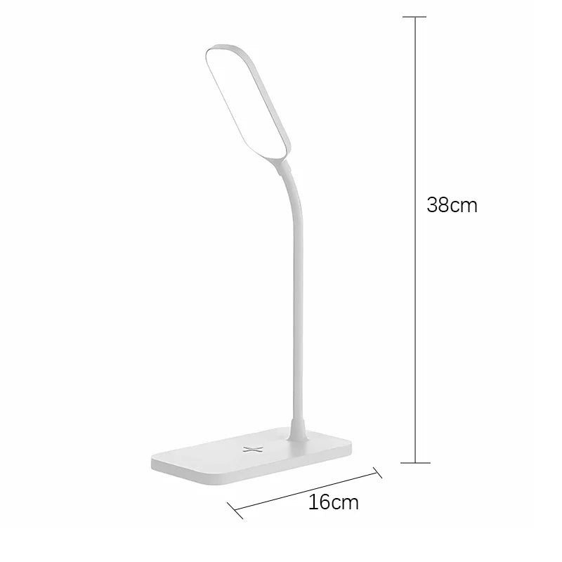 LED Desk Lamp with Wireless Charger