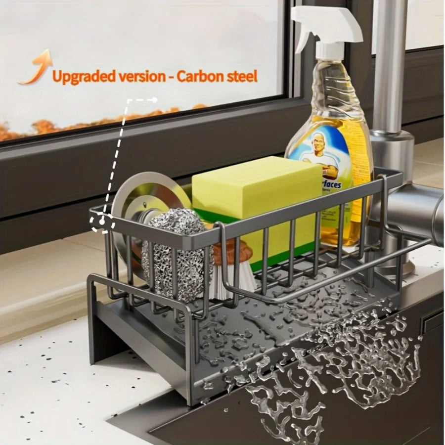 Heavy Duty Stainless Steel Kitchen Sink Organizer