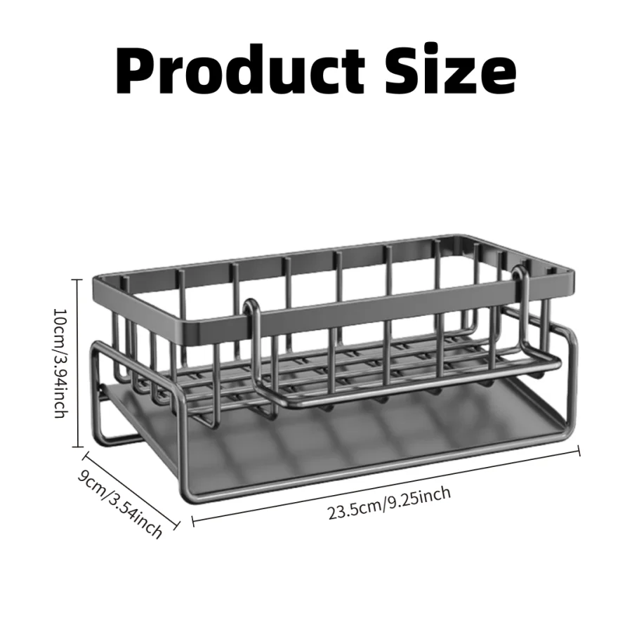 Heavy Duty Stainless Steel Kitchen Sink Organizer
