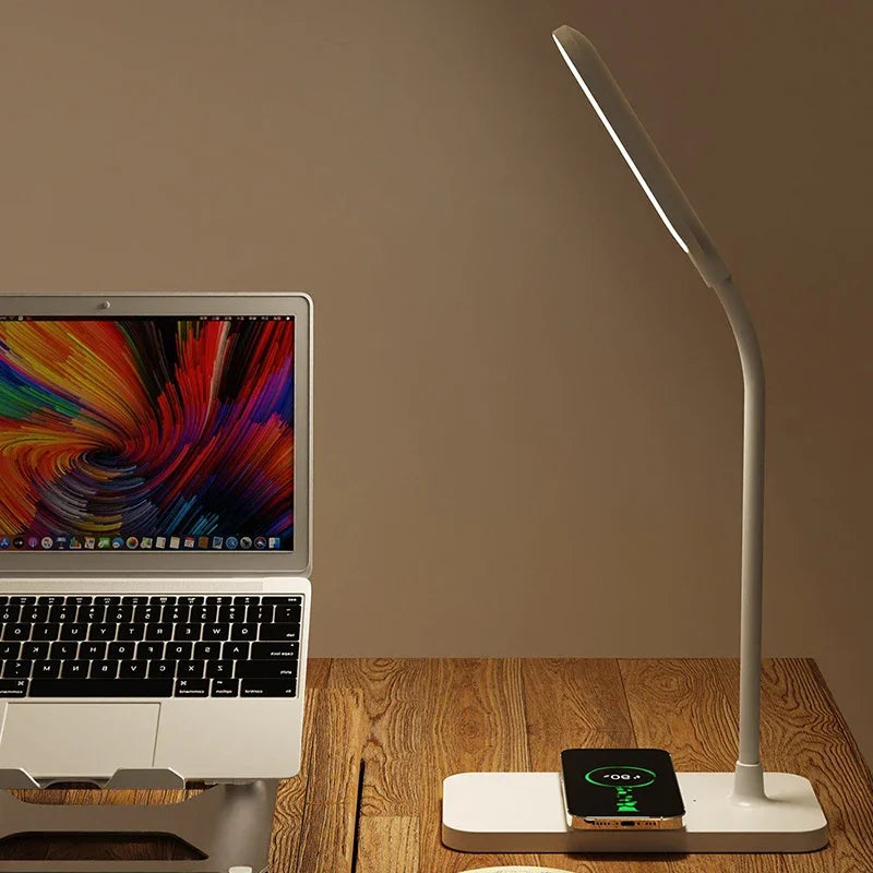 LED Desk Lamp with Wireless Charger
