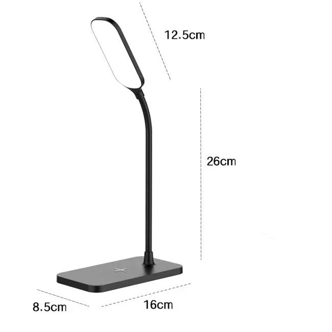 LED Desk Lamp with Wireless Charger