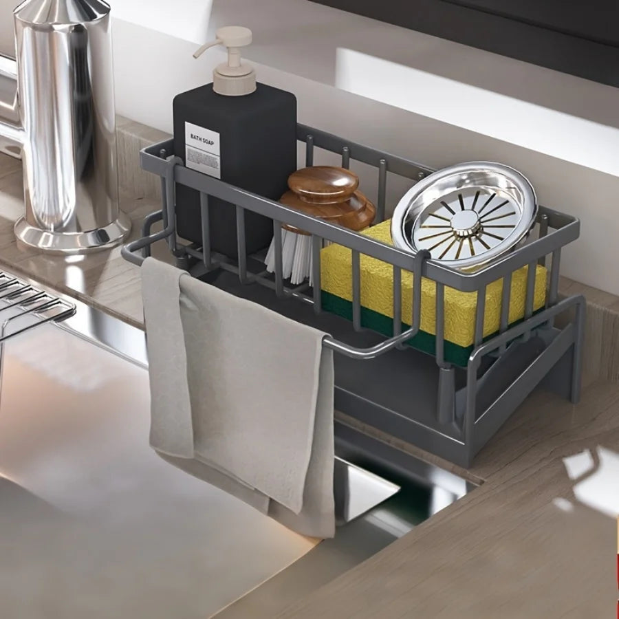 Heavy Duty Stainless Steel Kitchen Sink Organizer
